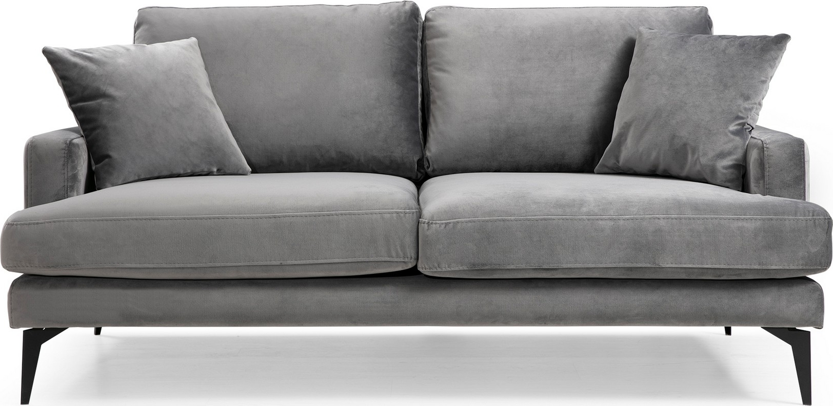 Papira 2-istuttava sohva - harmaa