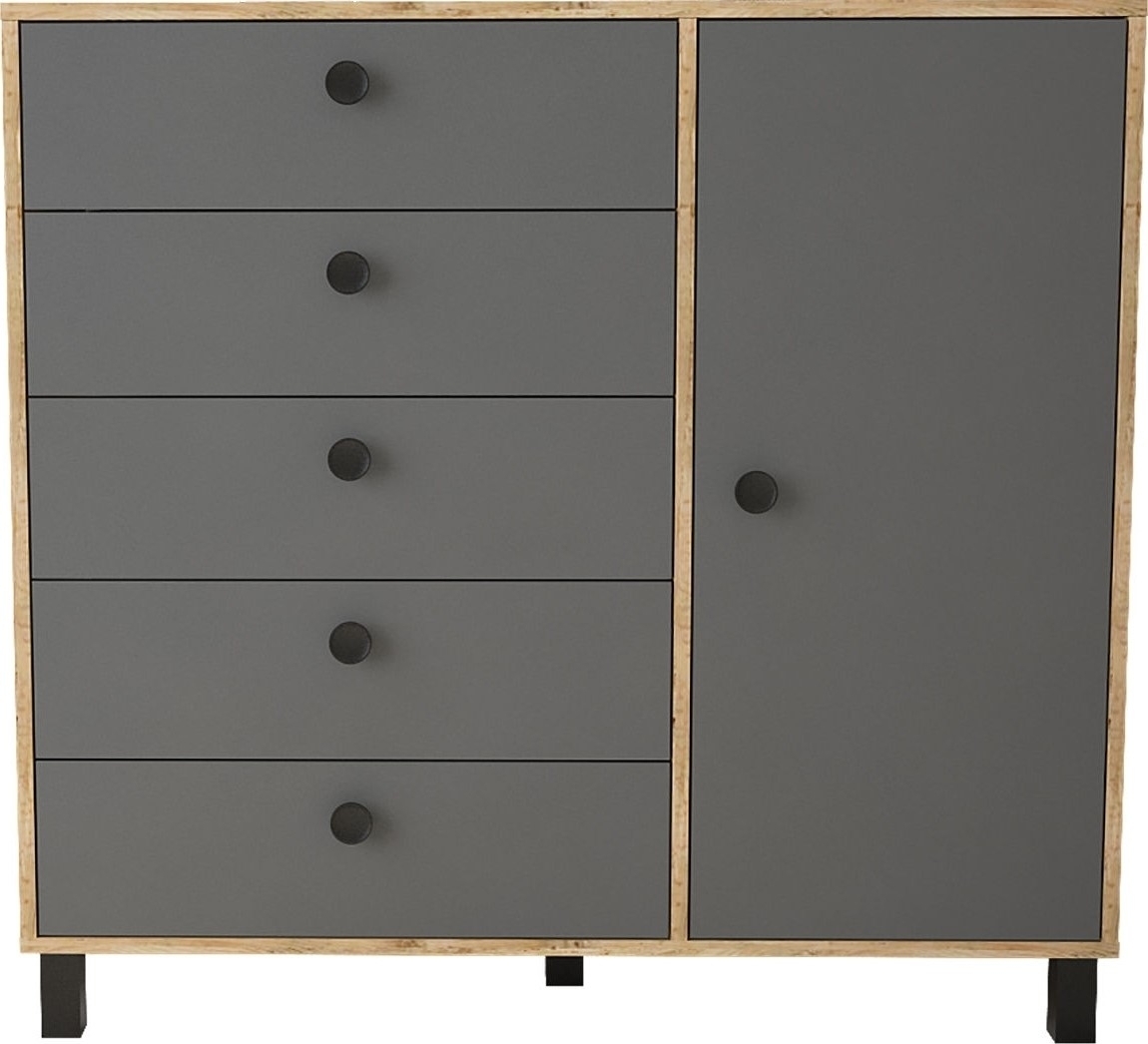 Vilamo lipasto 83 - mänty/antrasiitti Vilamo lipasto 83 - mänty/antrasiitti