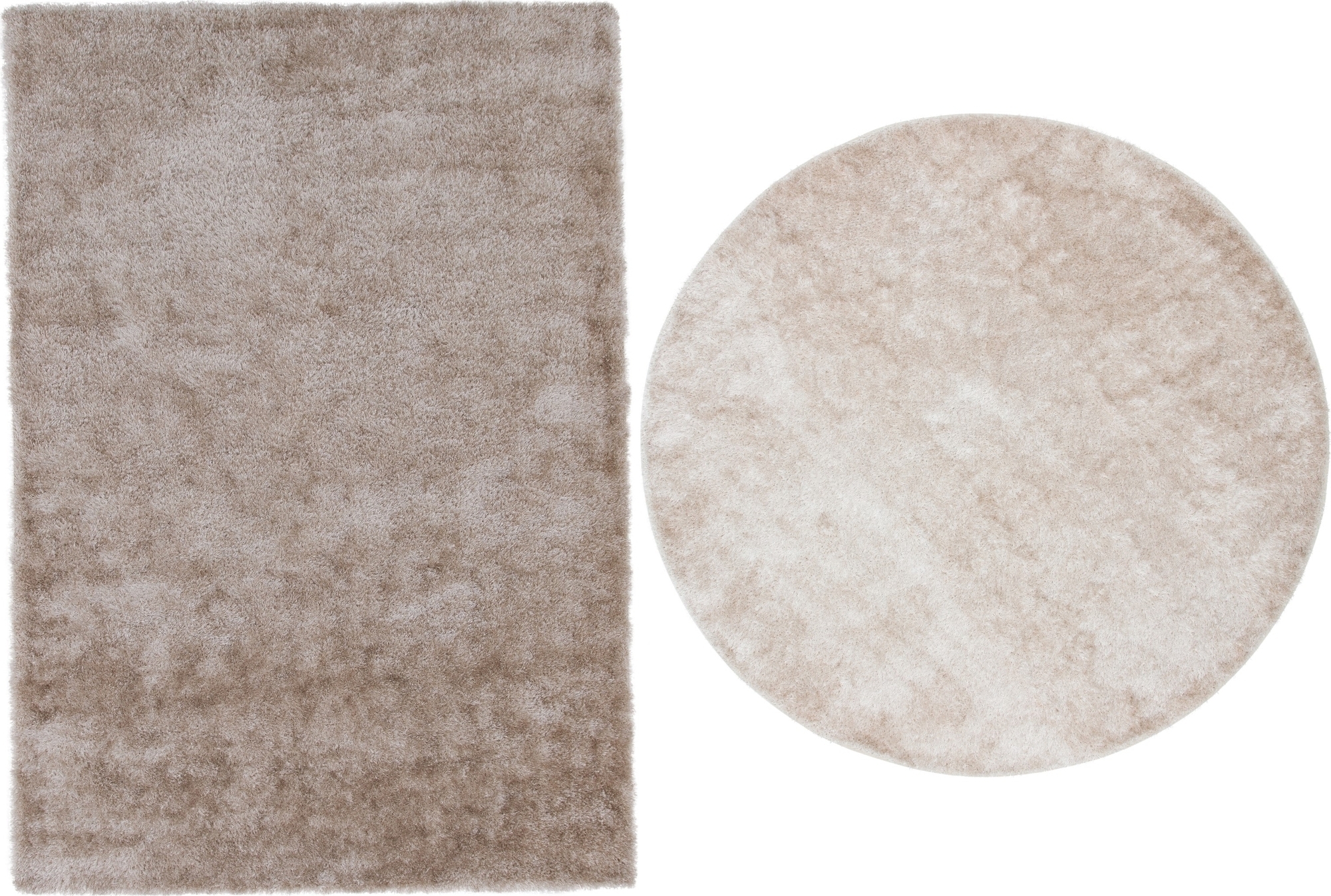 Kiiltävä matto - beige Kiiltävä matto - beige