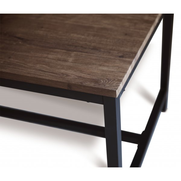 Texas ruokapöytä ruskeaksi petsattu tammi 200 x 100 cm Texas ruokapöytä ruskeaksi petsattu tammi 200 x 100 cm