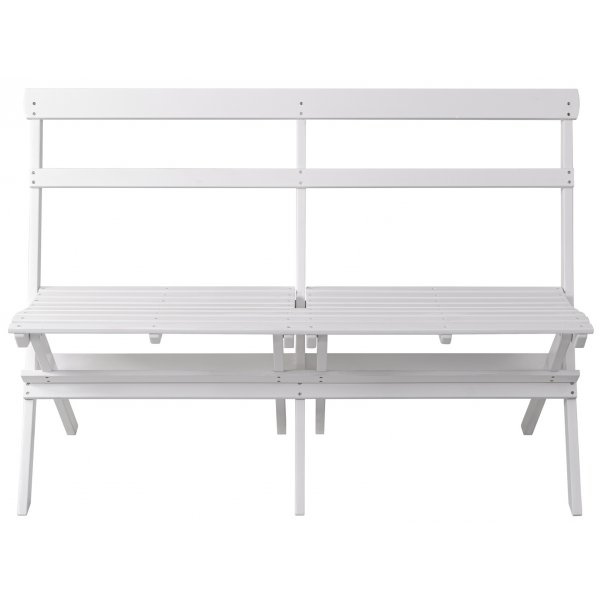 Björkö-puutarhasohva - Valkoinen Björkö-puutarhasohva - Valkoinen