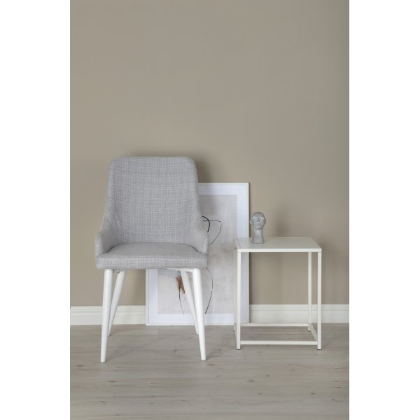 Paradis ruokatuoli - Vaaleanharmaa/valkoinen Paradis ruokatuoli - Vaaleanharmaa/valkoinen