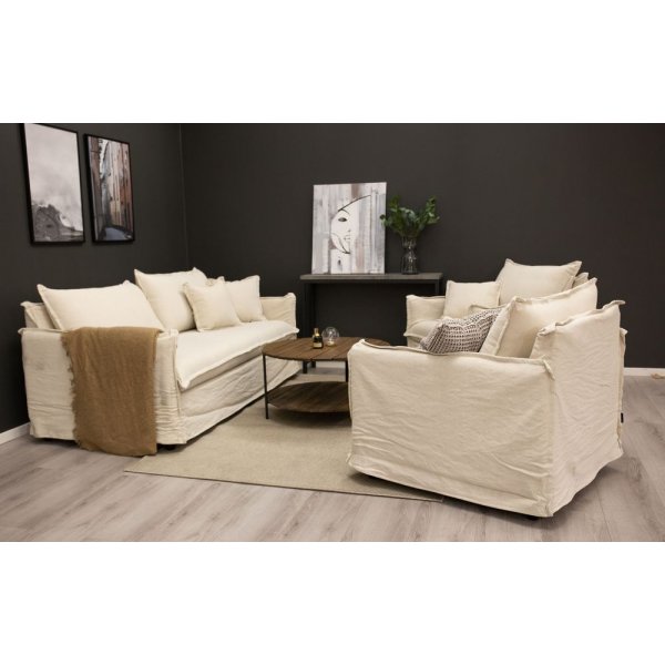 Sohva Delfi - Pellavatyyli