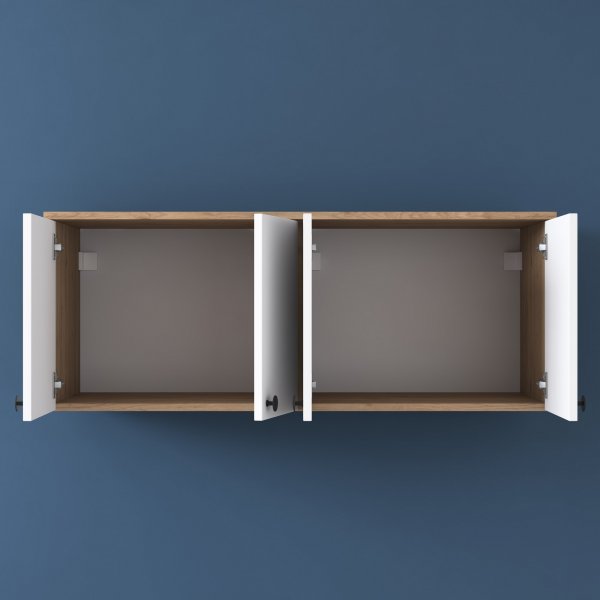 Mendy seinkaappi - phkin/valkoinen