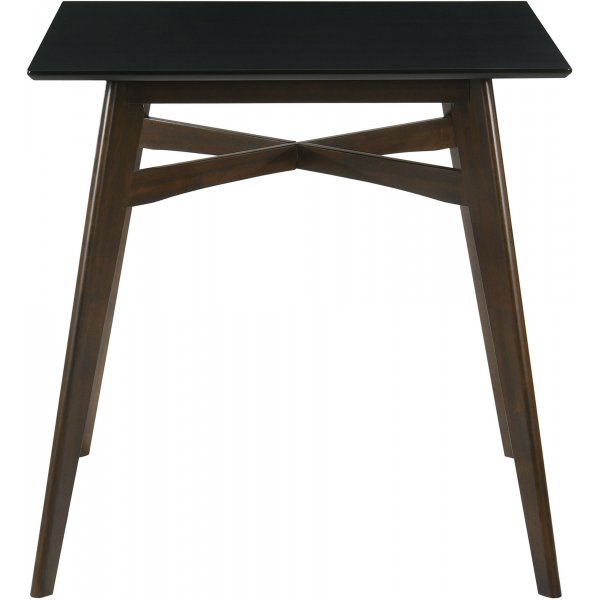 Ruokailuryhm Florence-baaripyt 90x90 ja 4 baarijakkaraa - Phkinpuu/musta