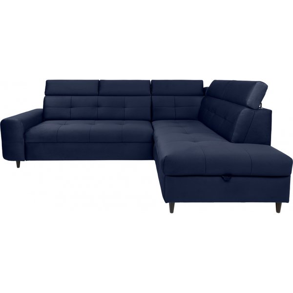 Matras kulmasohva avop��ll� oikealla - Sininen