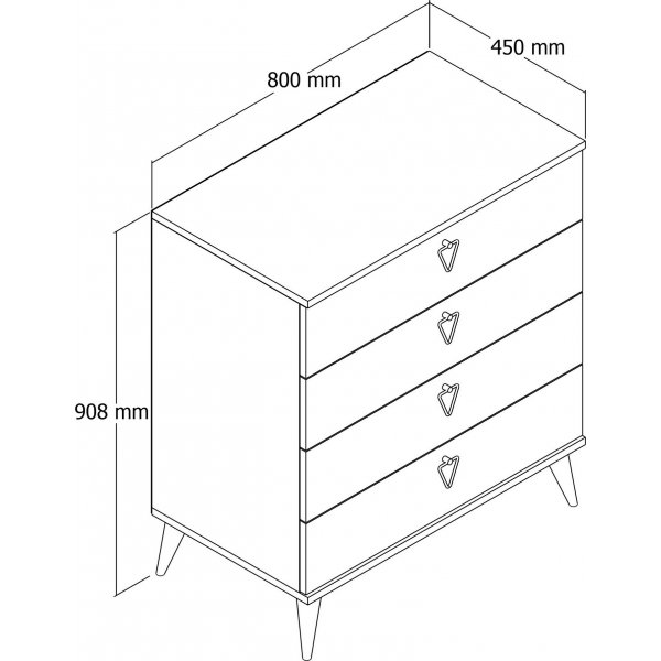 Monipuolinen lipasto - tammi