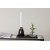 Ulricehamn LED-kynttilnjalka 31 x 9 cm - Musta/Valkoinen