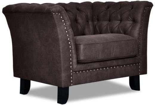 Chester Bridge -nojatuoli - Vintage tummanruskea Chester Bridge -nojatuoli - Vintage tummanruskea