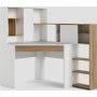 Function Plus -pyt 138,4 x 101,6 x 141,1 cm - Valkoinen/tammi