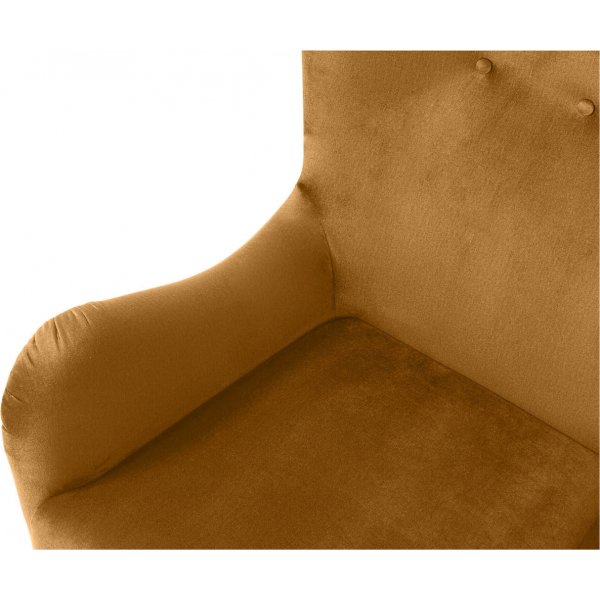 Moti-nojatuoli - keltainen