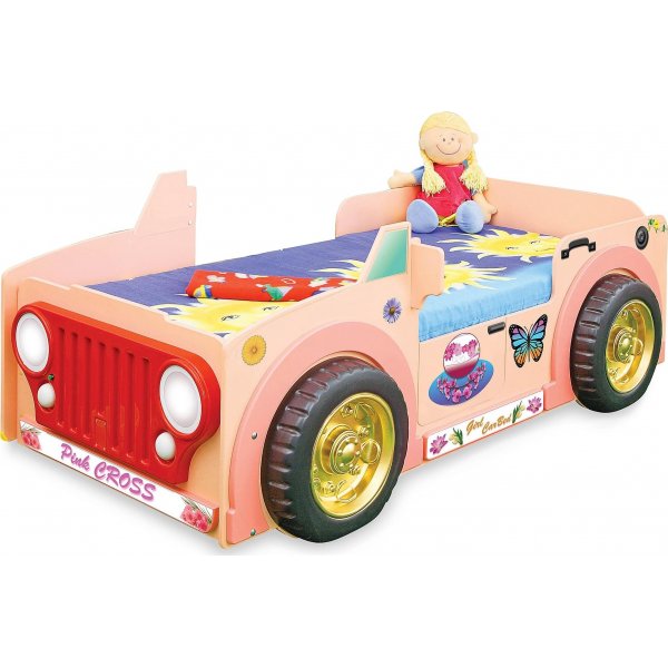 Jeep Marta pinkki - 90 x 190 cm