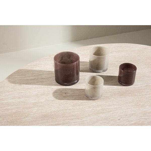 Megg-sohvapyt 130x78 cm - Mokka / Travertiini