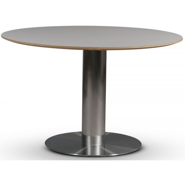 SOHO ruokapyt 118 cm - Harjattu alumiini / Perstorp kevyt sekoitus