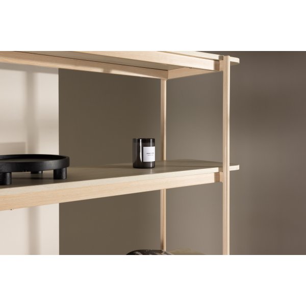 Heim hylly 190 cm - Whitewash Heim hylly 190 cm - Whitewash