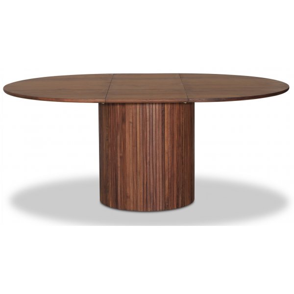 Nova jatkettava pyöreä pyöreä ruokapöytä pähkinä Ø130-170 cm Nova jatkettava pyöreä pyöreä ruokapöytä pähkinä Ø130-170 cm