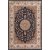 Dubai Medallion Wilton matto Sininen - 280 x 380 cm