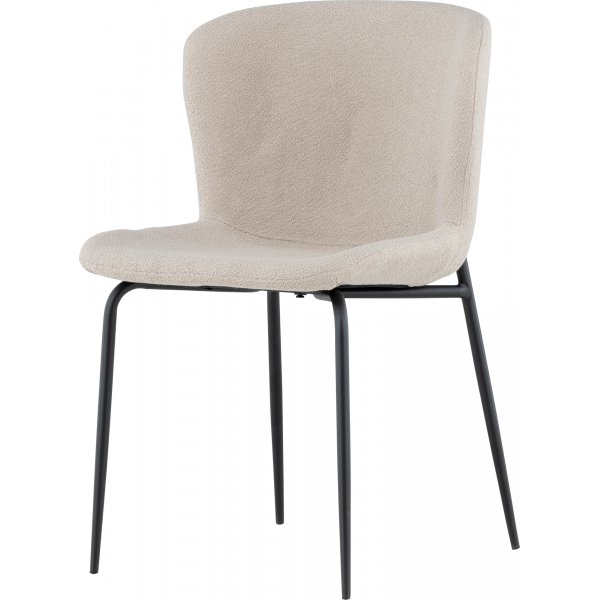Modesto ruokapöydän tuoli - beige boucle Modesto ruokapöydän tuoli - beige boucle