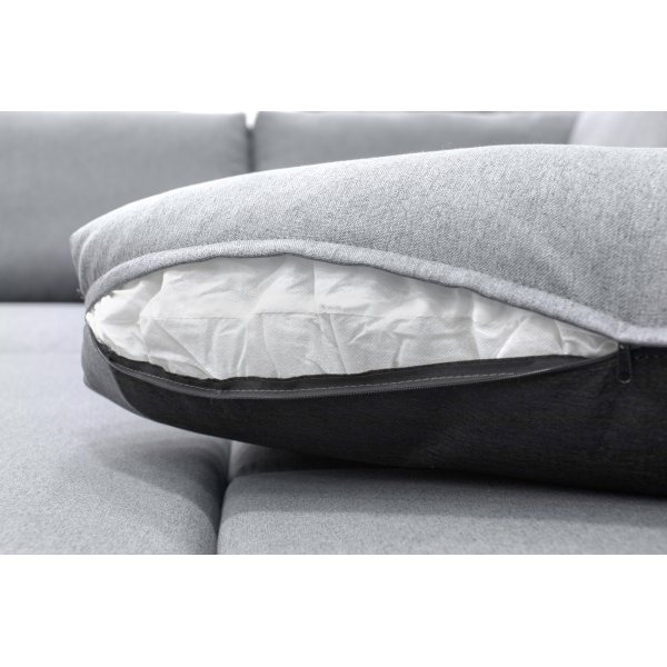 Dream vuodesohva silytyksell (kulmasohva) vasen - Tummanharmaa