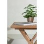 Kenia ruokapyt 70 x 70 cm - teak
