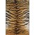 Domani Tiger litte kudottu matto Kulta - 160 x 230 cm