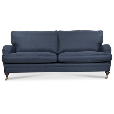 Howard London Premium 4-istuttava suora sohva - Sininen
