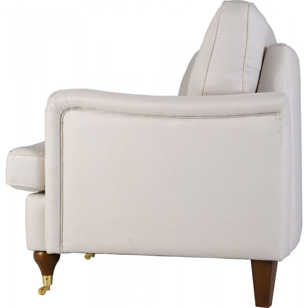 Neljän istuttava Howard Watford Deluxe -kaarisohva - Hiekka + Huonekalujen tahranpoistoaine Neljän istuttava Howard Watford Deluxe -kaarisohva - Hiekka + Huonekalujen tahranpoistoaine