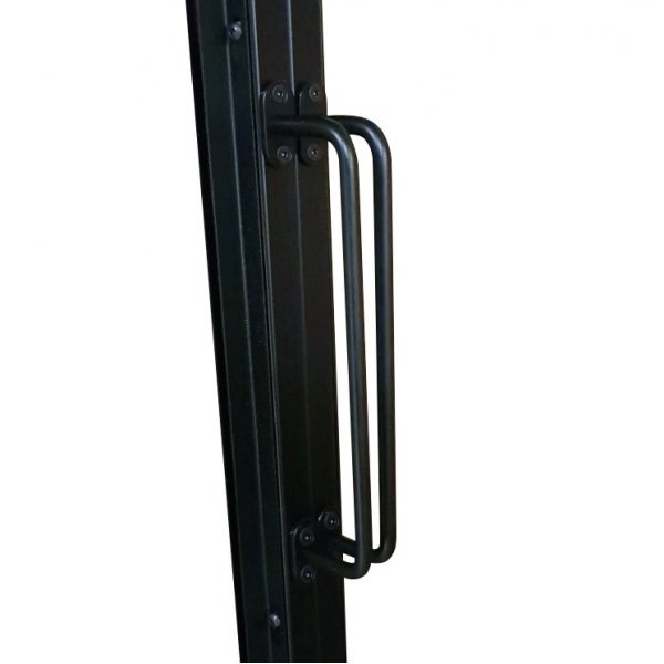 Enkel-teollisuuslasiovi kehyksill� ja kiinte�ll� ikkunalla - Valinnainen koko