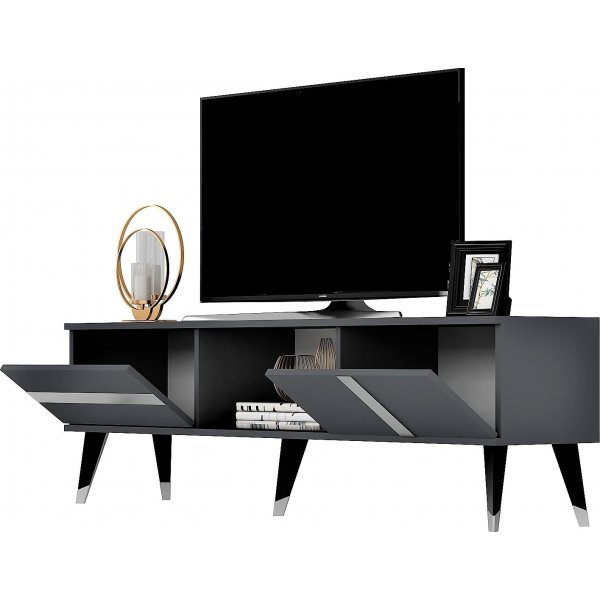 Vania TV-taso - Antrasiitti/hopea Vania TV-taso - Antrasiitti/hopea