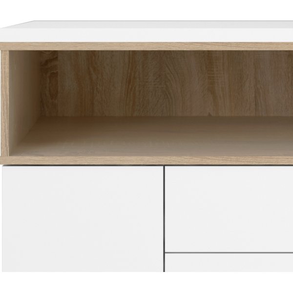 Roomers senkki - Valkoinen/tammi Roomers senkki - Valkoinen/tammi