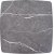 Estense sohvapyt 75 x 75 cm - Harmaa marmori/musta