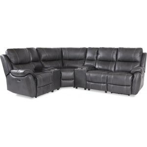 Enjoy recliner kulmasohva - Neljän istuttava (sähkö), harmaa keinonahka (malli H) Enjoy recliner kulmasohva - Neljän istuttava (sähkö), harmaa keinonahka (malli H)