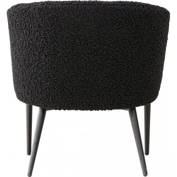 P�rr�inen nojatuoli - musta