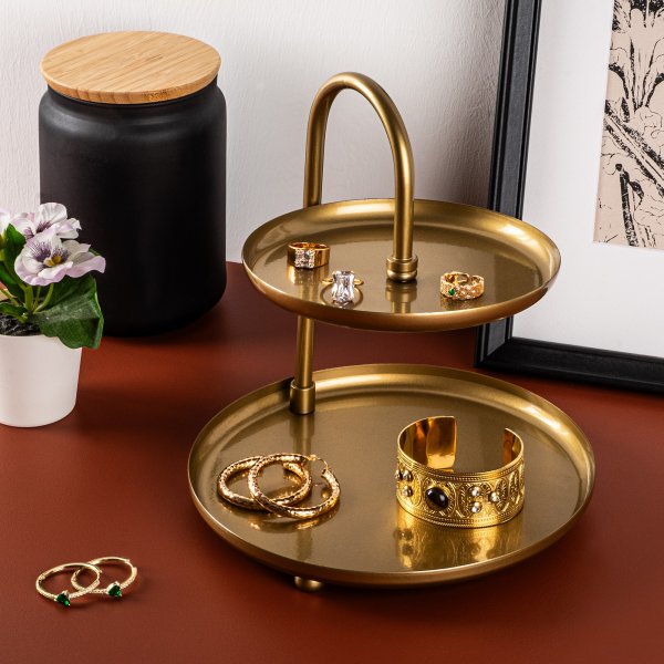 Kormen koristelautanen - kultaa Kormen koristelautanen - kultaa