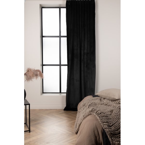 Magdalena verho 135x250 cm - Musta Magdalena verho 135x250 cm - Musta
