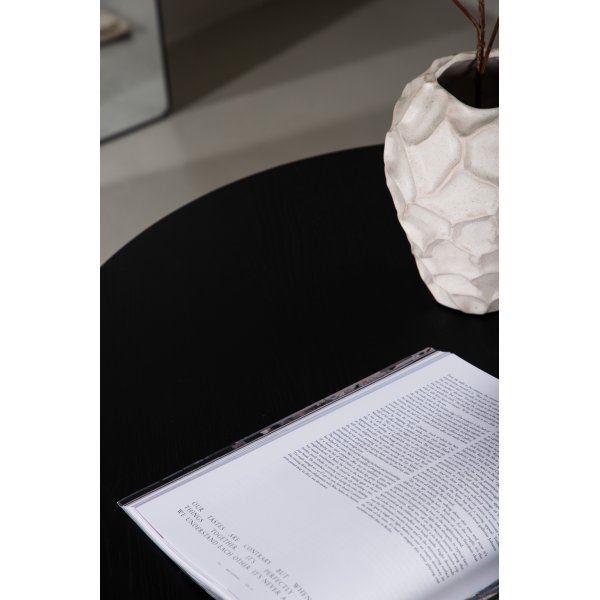 Sohvapöytä Ø80 cm musta - Olivia Sohvapöytä Ø80 cm musta - Olivia