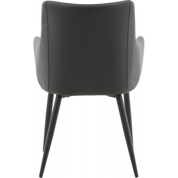 Paolo-nojatuoli - musta PU Paolo-nojatuoli - musta PU