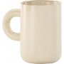 Aktiivinen kahvikuppi 7 cm - beige/musta