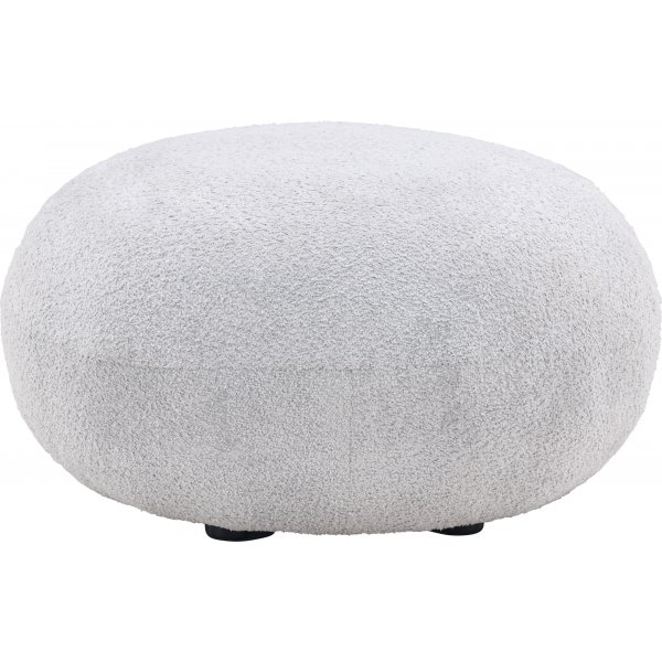 Bologna Pouf - vaaleanharmaa Bologna Pouf - vaaleanharmaa