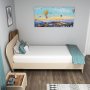 Viile snky 190 x 90 cm - phkin/beige