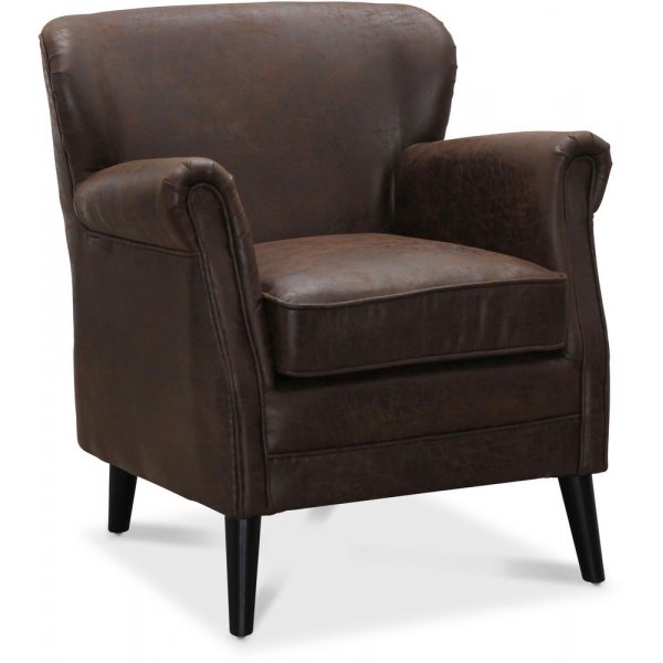 Wellington-nojatuoli - Vintage-ruskea