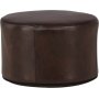 Eastport-pouf - ruskea PU