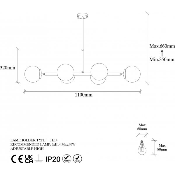 Viisattu kattovalaisin 10500 - Vintage/valkoinen Viisattu kattovalaisin 10500 - Vintage/valkoinen