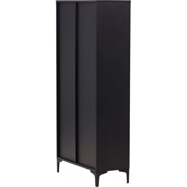 Alexanderin vitriinikaappi - musta