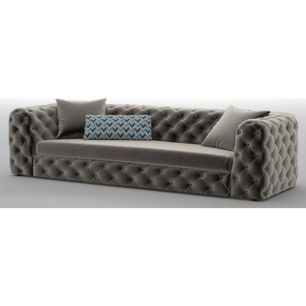 Zeus 3-istuttava sohva - harmaa Zeus 3-istuttava sohva - harmaa