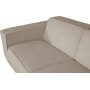 Modulaarinen sohva 310 cm beige samettia