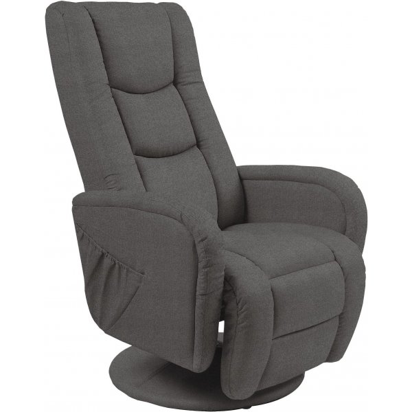Recliner-nojatuoli Bibi - Tummanharmaa (kangas)