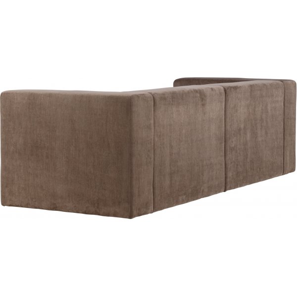 Lumi 3-istuttava sohva - Ruskea pellava Lumi 3-istuttava sohva - Ruskea pellava