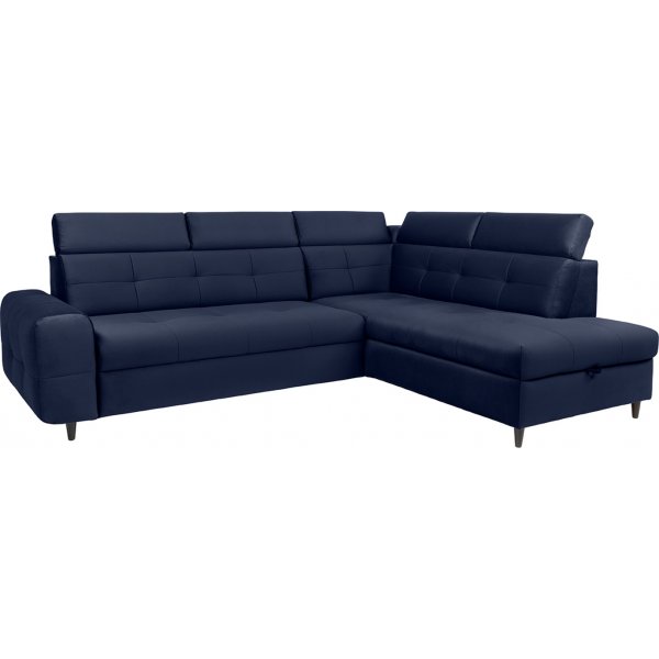 Matras kulmasohva avop��ll� oikealla - Sininen