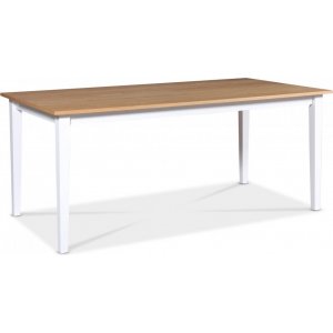 Ruokapöytä 180x90 cm Tammi / valkoinen - Fårö Ruokapöytä 180x90 cm Tammi / valkoinen - Fårö